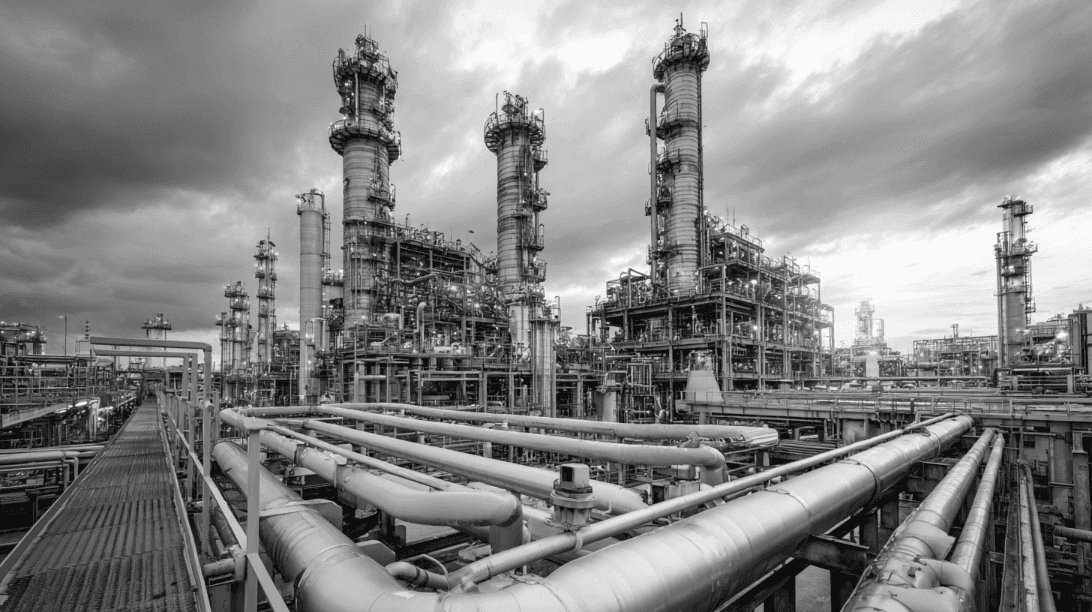 petrochemical plant